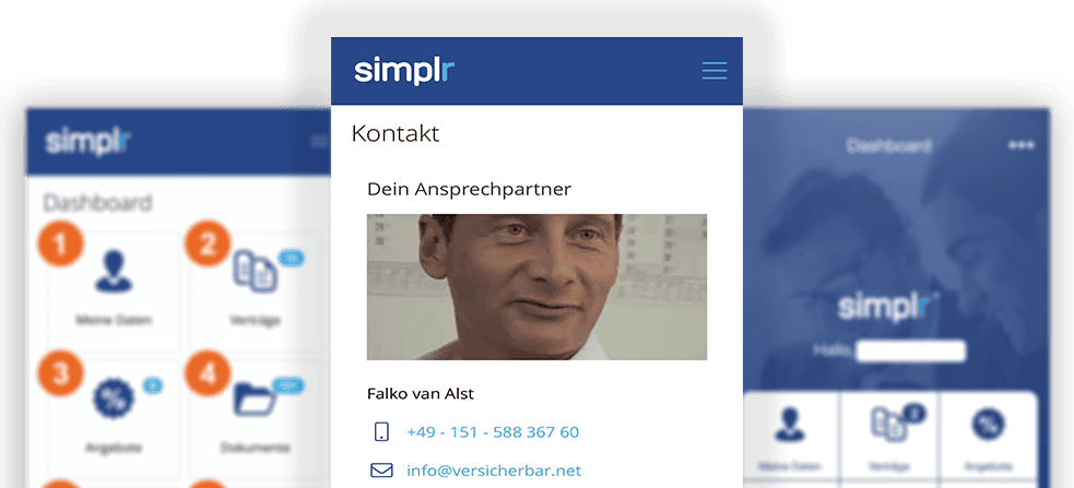 simplr App Screenshots
